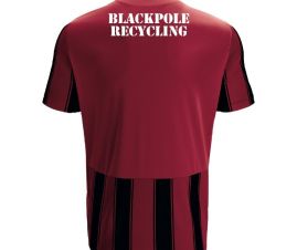 Back of away shirt